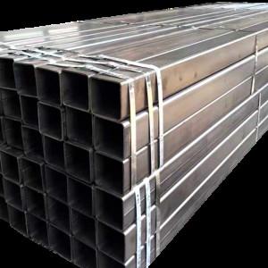 China High Stiffness Schedule 40 Steel Tube , Durable Flat End Hollow Square Pipe factory