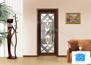 China colorful window glass 22&quot;*36 &quot; Oxygenation resistance, brass, Modern style, unique Heat resistant factory