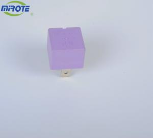 China Purple cover 80 amp car relay, 24 volt relay 4 pin metal plate high power relayhigh power dc solid state relay on sale