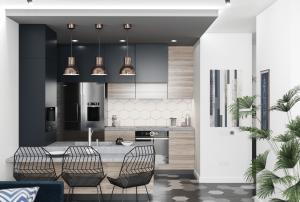 China Wholesale China Furniture Set Made Ready To Assemble DIY Wooden Kitchen Cabinet factory