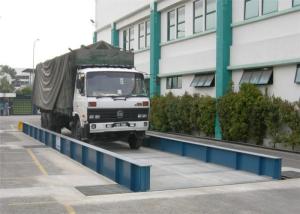 China Simple Structure Load Scales For Trucks , 80 Ton Weighbridge U Steel Scale Body factory