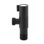 125 PSI SS304 Brushed Angle Valve For Lavatory Toilet Water Supply 10*5.5*3.5