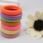 Cute Thin High Elastic Hair Band , Rubber Hair Ties Various Color Available