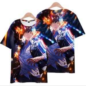 China OEM ODM Digital Printing T Shirts Anti wrinkle slightly stretchy factory