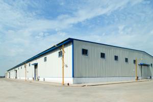 China Precision Prefabricated Steel Shed Storage, Hot Dip Galvanized Pre-Engineered Building factory