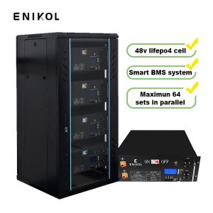 China Rack Mount Lifepo4 Battery Pack 24V 15kwh Solar Energy 48V 100ah Lithium Battery factory