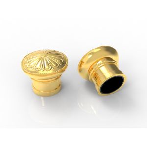 China Customized High End Metal Zmak Perfume Caps For Unique And Customized Fragrance Bottles on sale