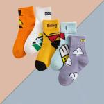 Crew Grey Pink Ankle Low Cut Compression Socks Cotton Cozy Warm Infant Girl
