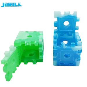 China Jigsaw Shaped 6 Packs Mini Ice Packs , Food Ice Pack Cooler For Lunch Bag factory