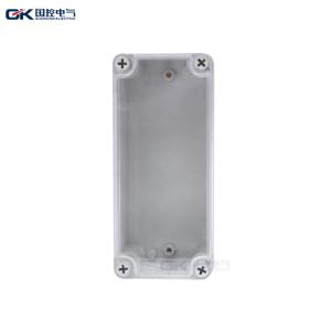 China Indoor Outdoor Plastic Junction Box Reinforced Sealing Feature With Clear Cover factory
