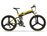 26 Inch Foldable Electric Mountain Bike 10AH L G Battery Aluminum Alloy Frame