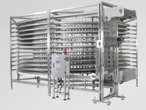 China Turn Key Drum Drive 380V Multi Spiral Cooling Conveyor factory