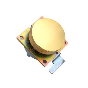 China OEM ODM Storage Box Handle Iron Body Rounf Shape Knob Gold Color factory