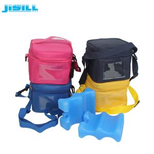 China Portable Mummy Baby Insulated Cooler Bag For Breast Milk Storage 4 Bottles factory