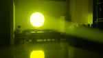 Professional White Color Stage Follow Spotlights 5 Colors Sense Dimmer Function