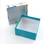 Wholesale custom logo recyclable factory price Colorful cardboard gift box with
