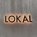 Gold Color Stainless Steel Signage Outside Led Channel 3D Backlit Letter Sign