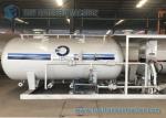Mobile LPG Transport Tank Bower Skid Station For Refilling LPG To LPG Cylinder