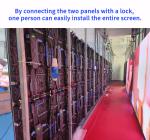 Easy Installation Outdoor Rental LED Display Screen For Advertising