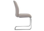 PU leather 14.3KGS 60cm 99cm Stainless Steel Dining Chair