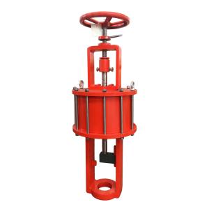 China Linear Pneumatic Valve Actuator Pneumatic Linear Valve Actuator Automating most types of rising stem valve factory