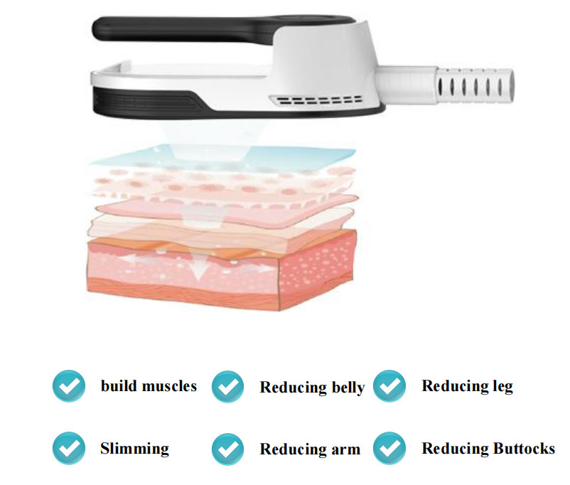 Home Body Sculpting Machine 1 EMS Handle Weight Loss Beauty Equipment