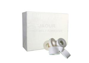 China Milk White Medical Tape Rubber Based PSA Glue High Bonding factory