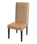 PU/leather upholstery Latest contracted chairs dining fashion wooden dining