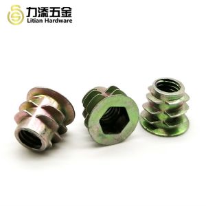 M6 Recessed Nut In Wood JIS Model Spheroidizing Tempering