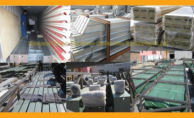 Pre Engineering Prefabricated Badminton Hall Steel Structure