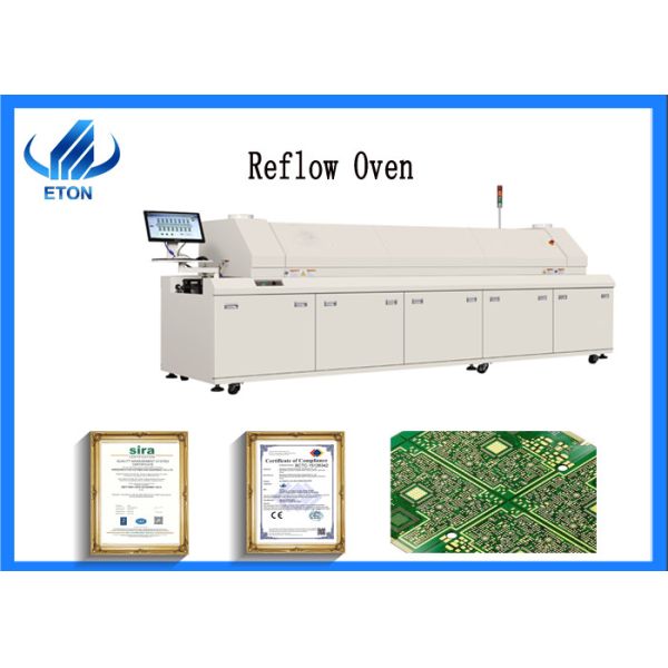 China T-960 Solder Reflow Oven Hot Air Heating Mode For SMT Production Line 6 Zones factory