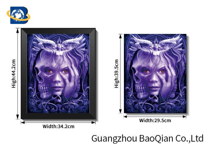 Free Samples Wall Decor Picture , 3d Moving Flipped Printing / wall poster