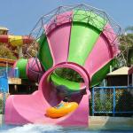 High Speed Water Slide Thrilling Aquatic Playground Equipment