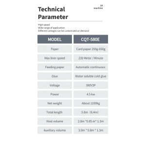 Speed 4-Corner-Box-Folder-Gluer Carton Box Auto Folder Gluer Machine Computerize