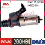 095000-0801 6156-11-3100 Common Rail Diesel Injector For Komatsu Excavator