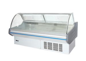 China Deli Display Cabinet Deli Meat Display Refrigerator With Storage Space factory