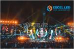 Flexible IP20 4500nits 500x1000mm Indoor LED Rental Display