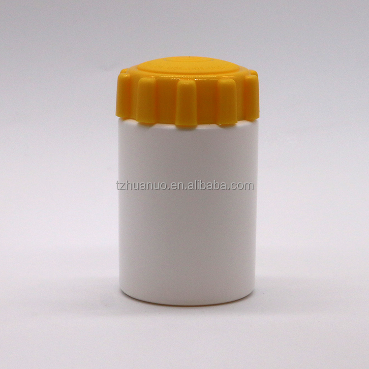 135ml HDPE Refill Bottle with Wide Mouth and Plastic Screw Cap Made of HDPE