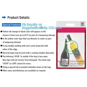 Examination Paper Security Bags Document Security Bags Evidence Bags Tamper