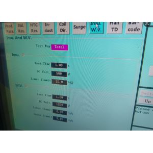 DC Motor Stator Testing Machine With Pneumatic Fixture