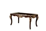 Royal Classic European Style Wooden Luxury 6 Seater Dining Table LF-1075