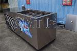 Air - Cooled Industrial Block Ice Maker Machine R404a Refrigerant Fireproof