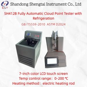 China Fully Automatic Cloud Point Tester SH412B ASTM D2024 GB/T5559 factory