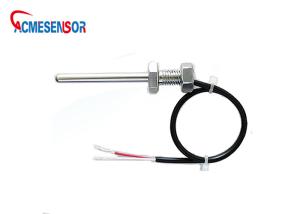China 4mm Temperature Sensor Transducer Glass Fiber Temperature Sensor Pt1000 Seamless 304 factory