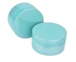 ISO9001 Sunk Bottom 330ml Blue Cosmetic Cream Jar