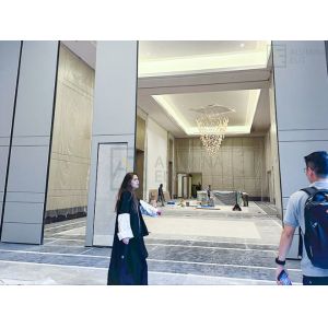 Customized Design Movable Partition Wall with 85mm Thickness and 9mm MDF