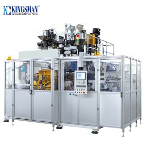 China HDPE Fully Automatic Blow Moulding Machine 6.1M x 4.1M x 3.6M 90 Total Power on sale
