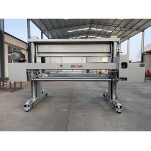 Long Sheet Sponge Polyurethane Foam Cutting Machine High Efficiency