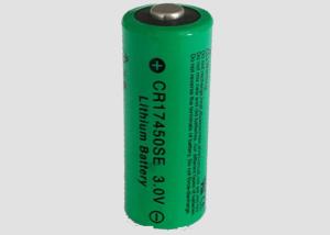 China Professional CR17450SE Water Meter Battery Li MnO2 Cell Storage Temperature ≤ 30℃ factory