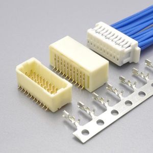 1.0mm Wire To Board Connector Wafer Dual Rows SMT Type 2*4Pin-2*25Pin JST SHD